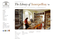 Desktop Screenshot of innerpeffraylibrary.co.uk